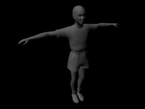 3d model boy character