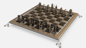 chess design 3D model