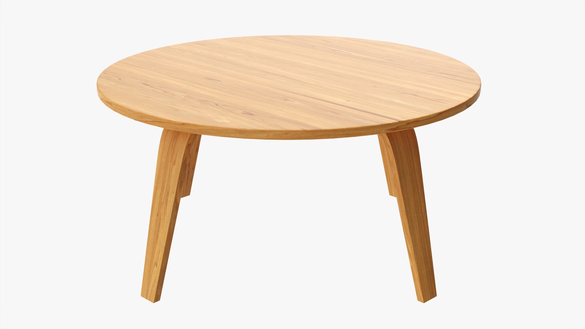 Round coffee table 02 3D model - TurboSquid 1867025