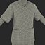 Female Surgeon African American 2 with Blood 3D Model