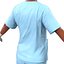 Female Surgeon African American 2 with Blood 3D Model
