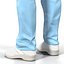 Female Surgeon African American 2 with Blood 3D Model