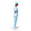 Female Surgeon African American 2 with Blood 3D Model