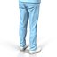 Female Surgeon African American 2 with Blood 3D Model