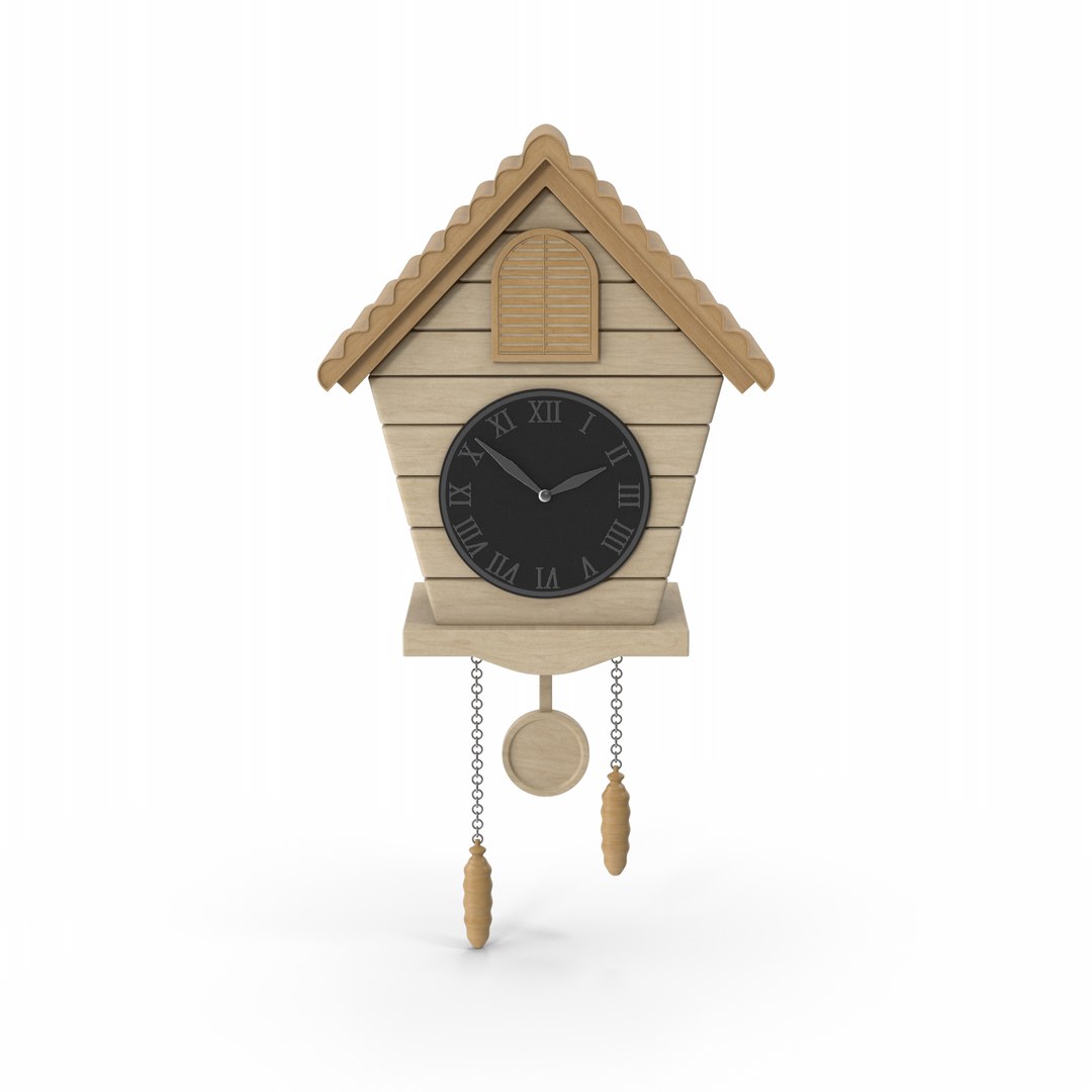 3D Wooden Cuckoo Wall Clock model https://p.turbosquid.com/ts-thumb/Ze/kL609p/Sy/woodencuckoowallclock.h01.2k/png/1753954714/1920x1080/fit_q87/7178c91ca7a7111947e61edd8abdcb3dce32ec98/woodencuckoowallclock.h01.2k.jpg