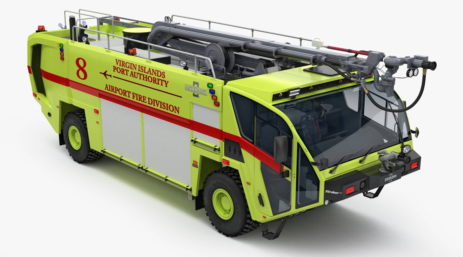 Oshkosh Striker 4x4 Airport 3D TurboSquid 1361772