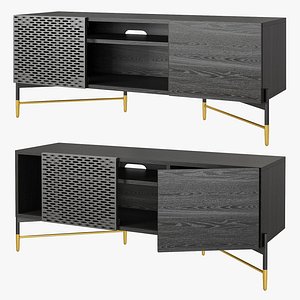 Kave Home Milian TV stand 3D