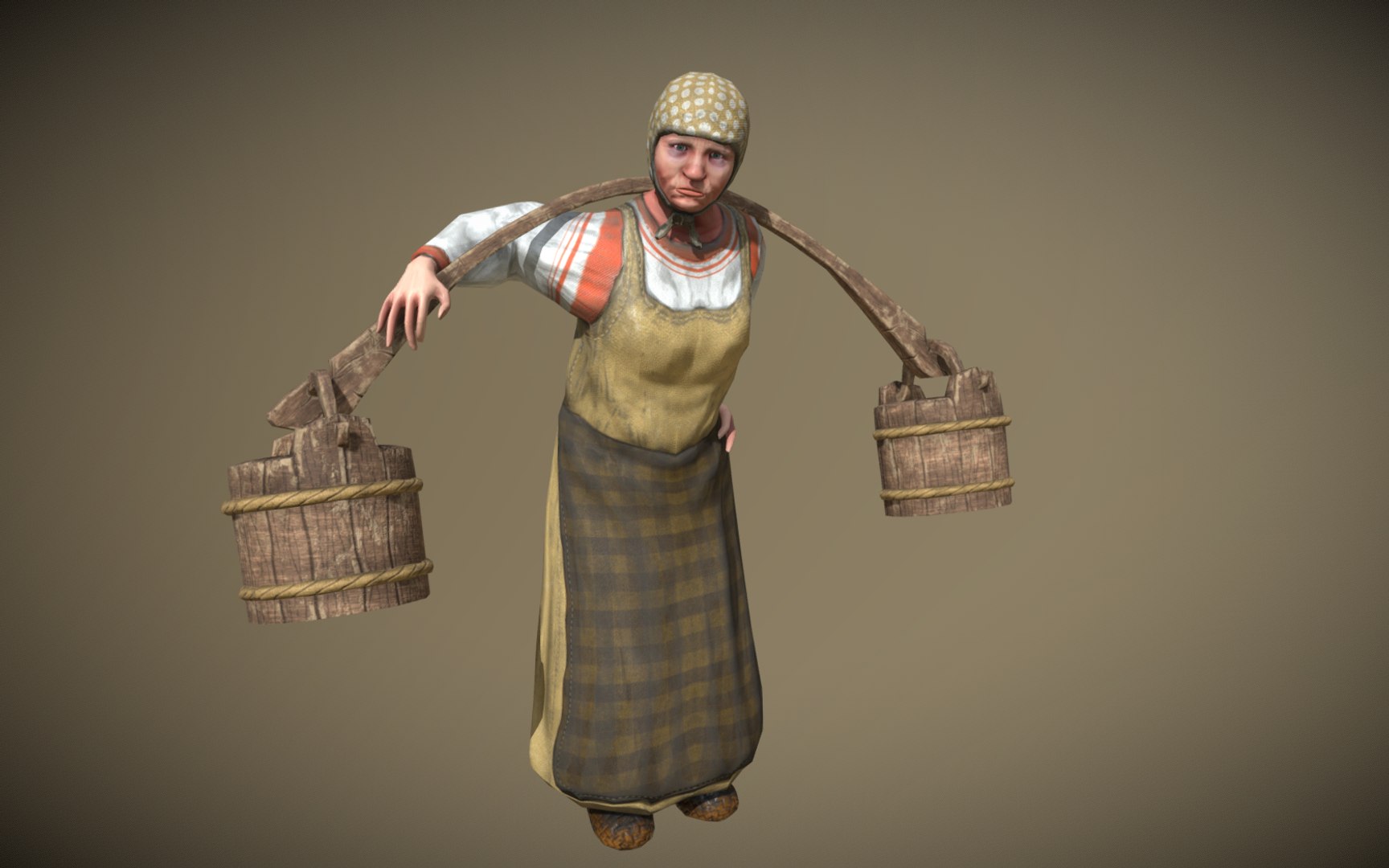 peasant villager old woman 3D model https://p.turbosquid.com/ts-thumb/Ze/p1LvpE/jRQwAYve/20181110_142426/png/1547653296/1920x1080/fit_q87/fa0f45426f1054cd80a2787c7d3cc393c0745158/20181110_142426.jpg