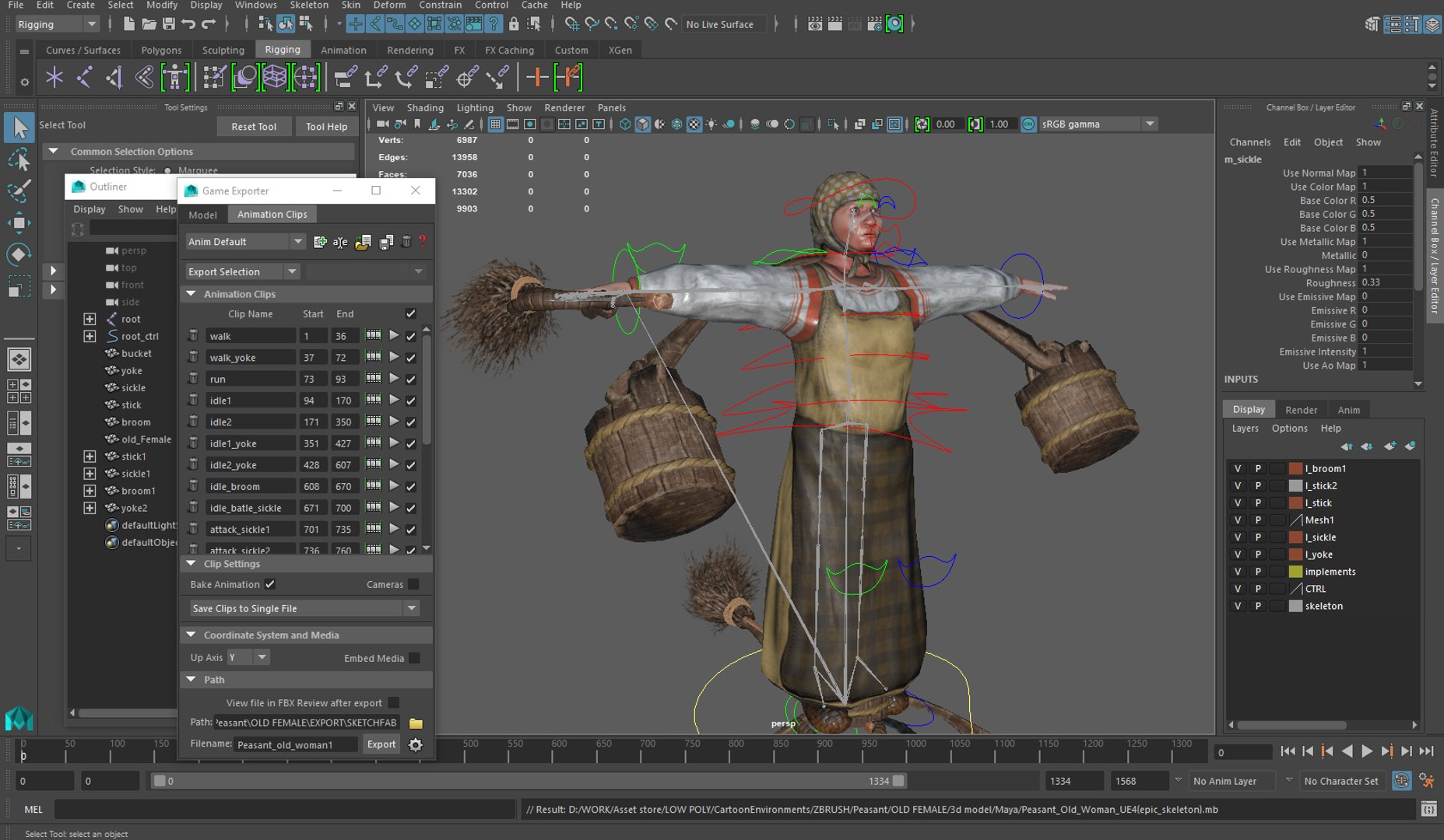 peasant villager old woman 3D model https://p.turbosquid.com/ts-thumb/Ze/p1LvpE/xLzDCCaj/20190116_173611/png/1547653402/1920x1080/fit_q87/836ce8e3beff8ff45b15baeec3ec11add1aa2a13/20190116_173611.jpg