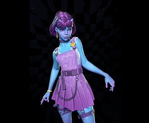 Daemon zombie girl