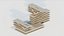 Brutalist Stepped Block 002