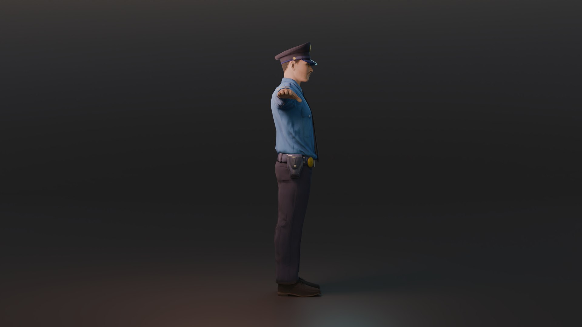Police Officer Model - TurboSquid 2382203