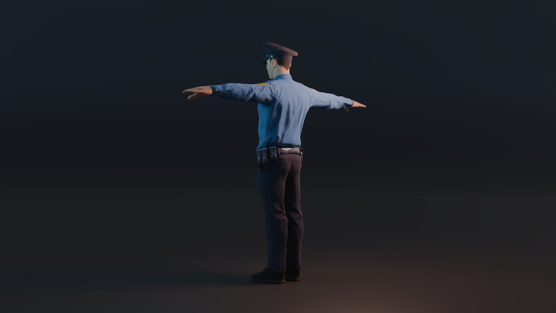 Police Officer Model - TurboSquid 2382203