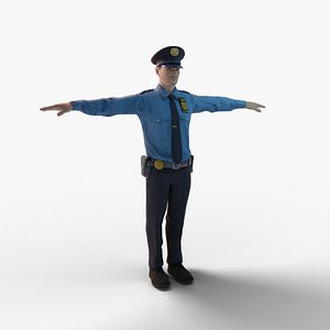 Police officer model