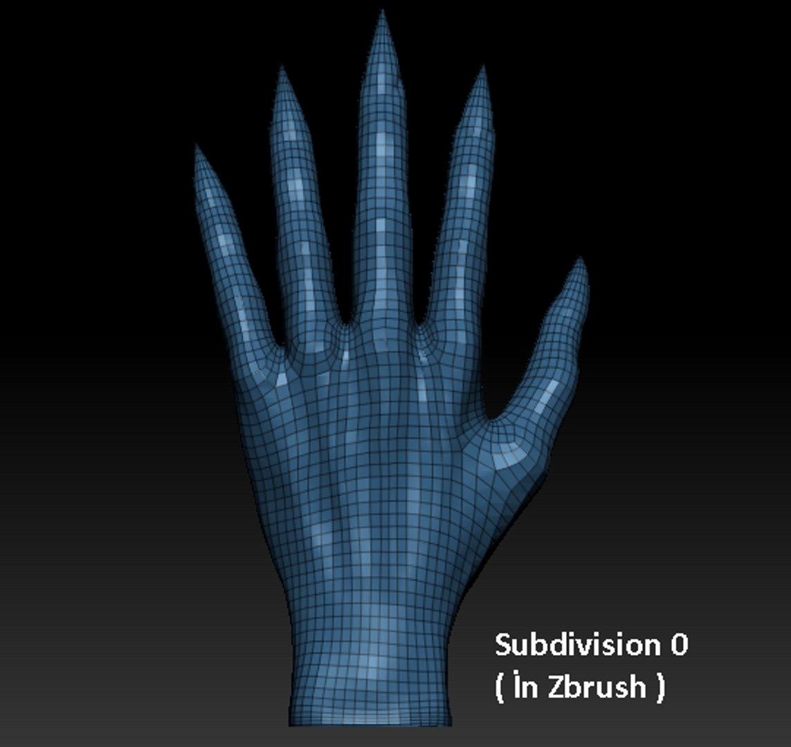 3D Model Creature Hand - TurboSquid 1586810