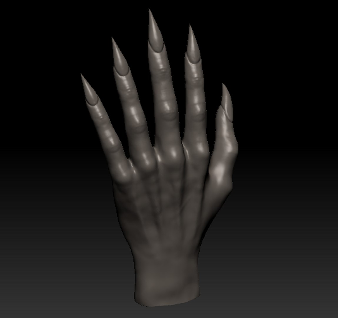 3D Model Creature Hand - TurboSquid 1586810