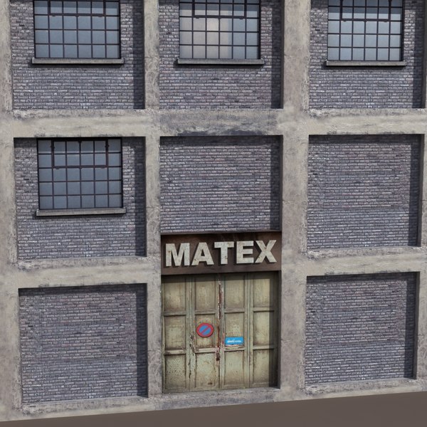 factory modular modeled 3d max