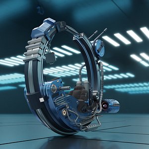 Sci-fi Motorbike