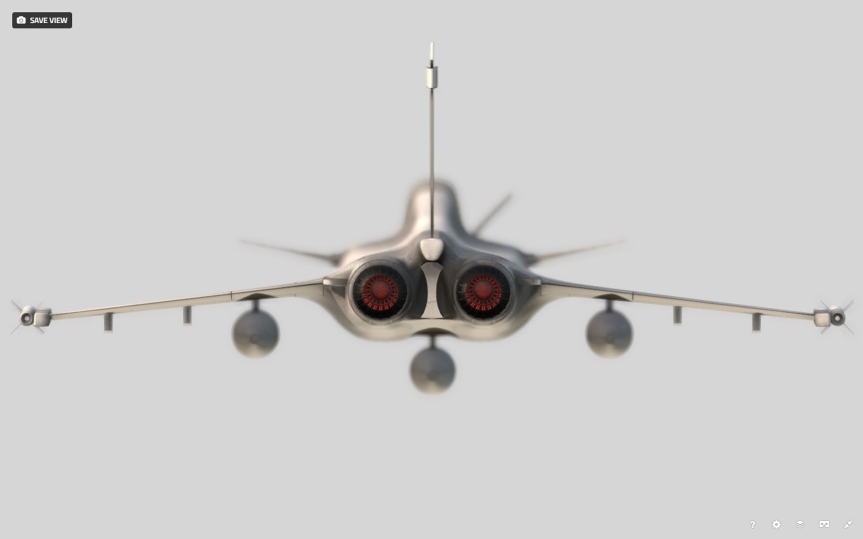 Rafale Fighter 3D - TurboSquid 1434266