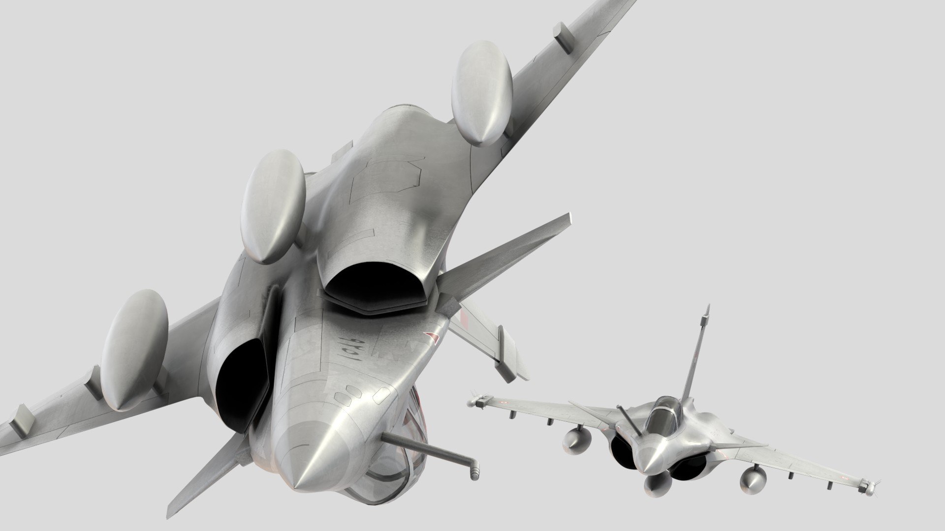 Rafale Fighter 3D - TurboSquid 1434266