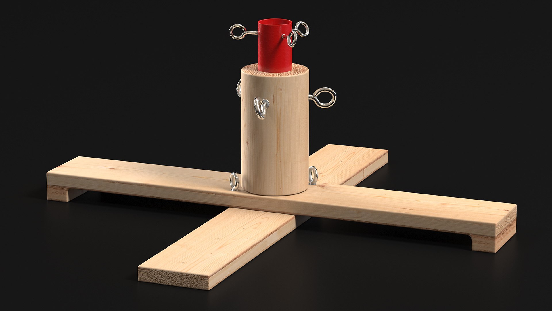 3D Wooden Christmas Tree Stand with Red Metal https://p.turbosquid.com/ts-thumb/Zf/5zqDIK/oR/woodenchristmastreestandwithredmetal3dmodel006/jpg/1662422788/1920x1080/fit_q87/e39fe2049b7e828fae82bfcf78b6399f76c30104/woodenchristmastreestandwithredmetal3dmodel006.jpg