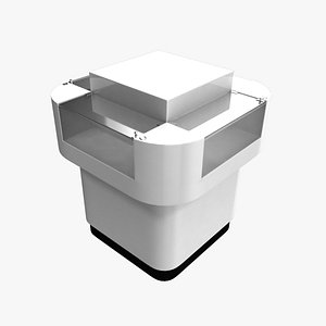 jewelry showcase c4d