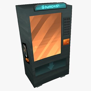 3D Vending Machine model