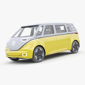 3D volkswagen d buzz model