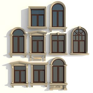 window frames 3d model