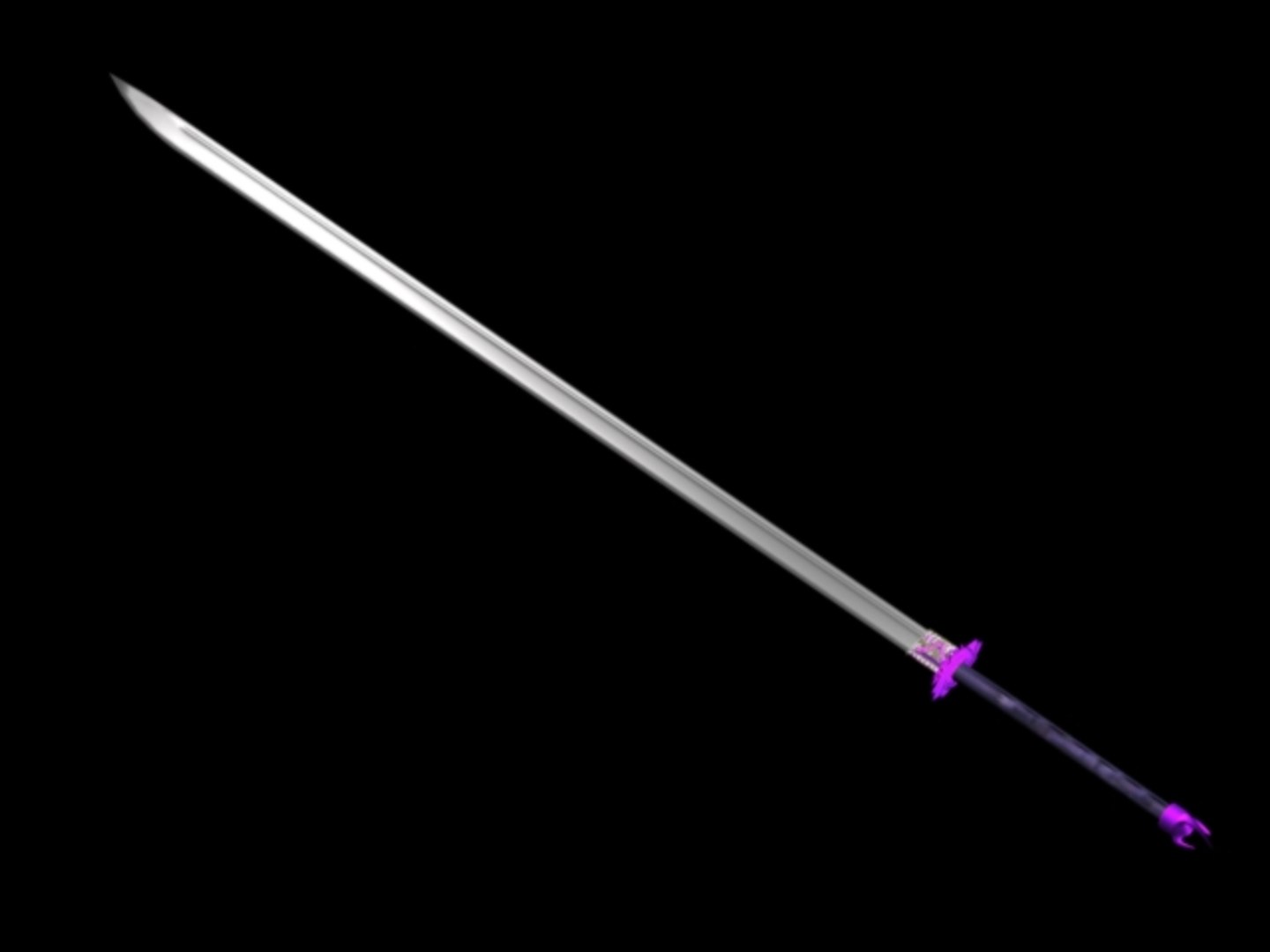 Weapons Masamune Sword 3d Max