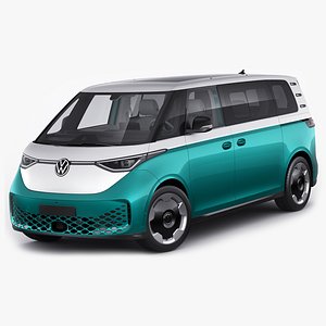 3D Volkswagen ID BUZZ LWB 2024