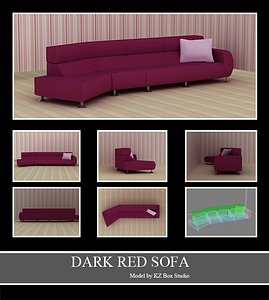 3d model sofa table