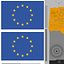 Table Flag Eropean Union Countries 3D model