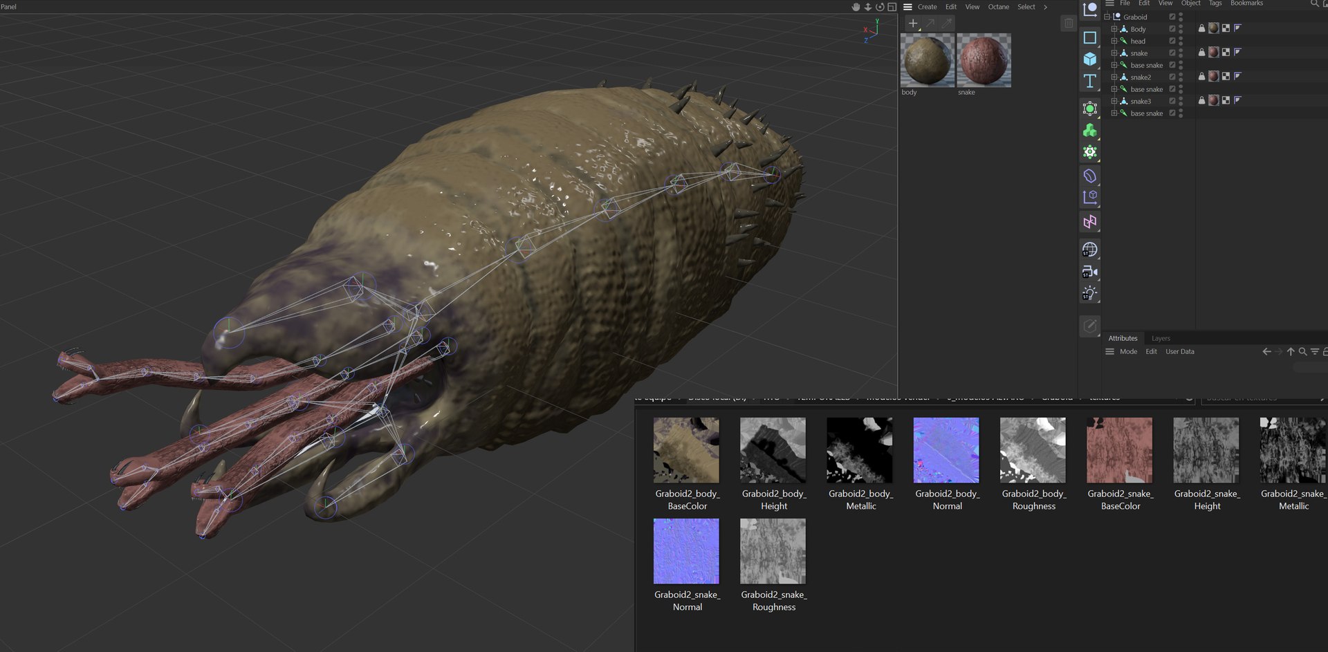 3D Graboid Model - TurboSquid 2190439