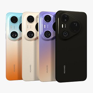 3D model Huawei Pura 90s Pro Max All Color