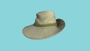 Straw Hat - Character Fashion Design 3D