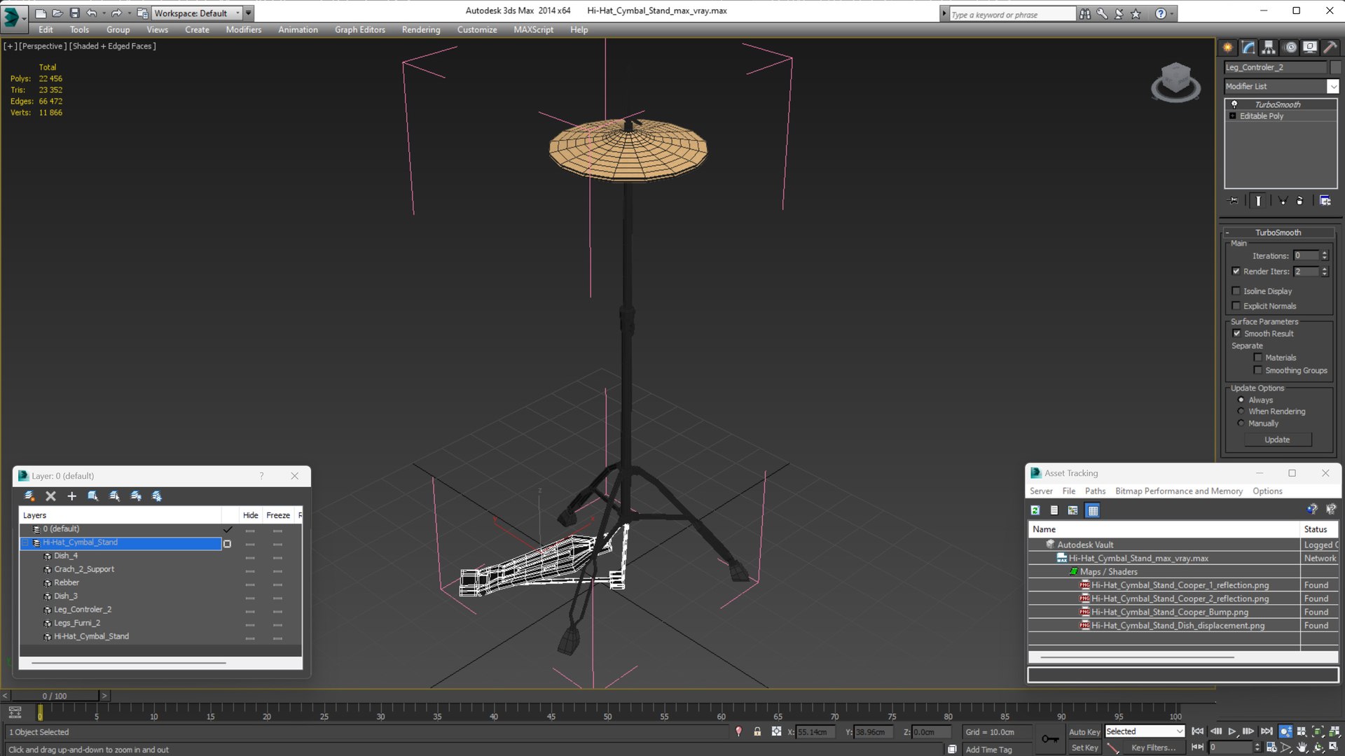 3D model Hi-Hat Cymbal Stand https://p.turbosquid.com/ts-thumb/Zf/epdHmi/5x/hihatcymbalstand3dsmodel016/jpg/1701828494/1920x1080/fit_q87/337f958a5dd9e64815b3d0d8a92e6830d27e42dd/hihatcymbalstand3dsmodel016.jpg