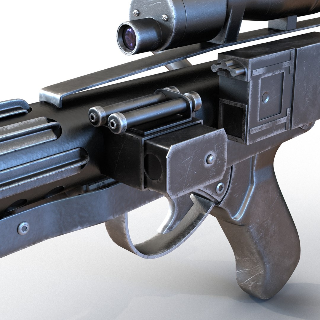 star wars stormtrooper gun 3d max