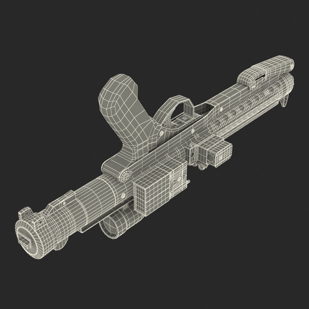 star wars stormtrooper gun 3d max