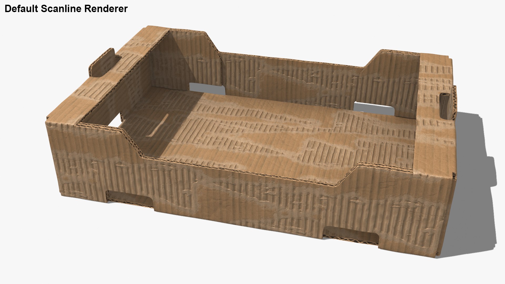 3D Fruit Cardboard Box V1 Dusty Model - TurboSquid 1926753