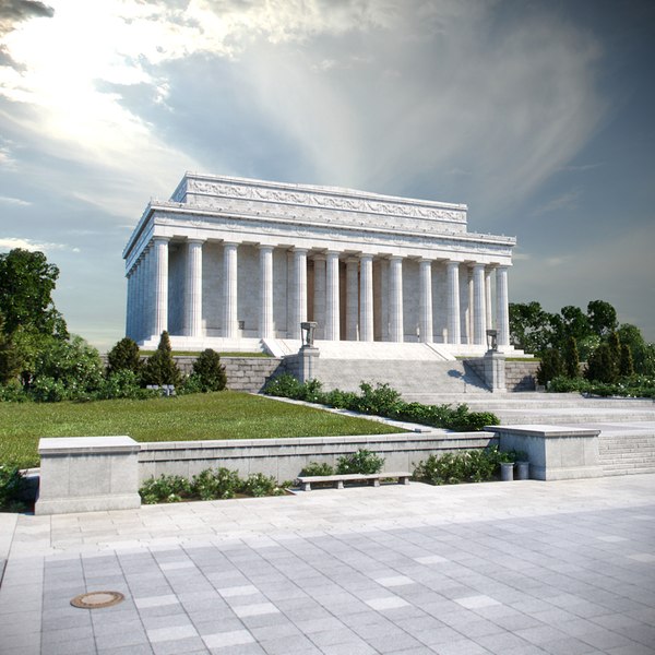 memorial monument washington 3D model