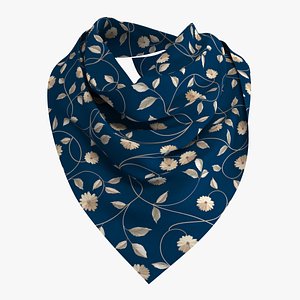 3D Scarf 008 PBR 4K model