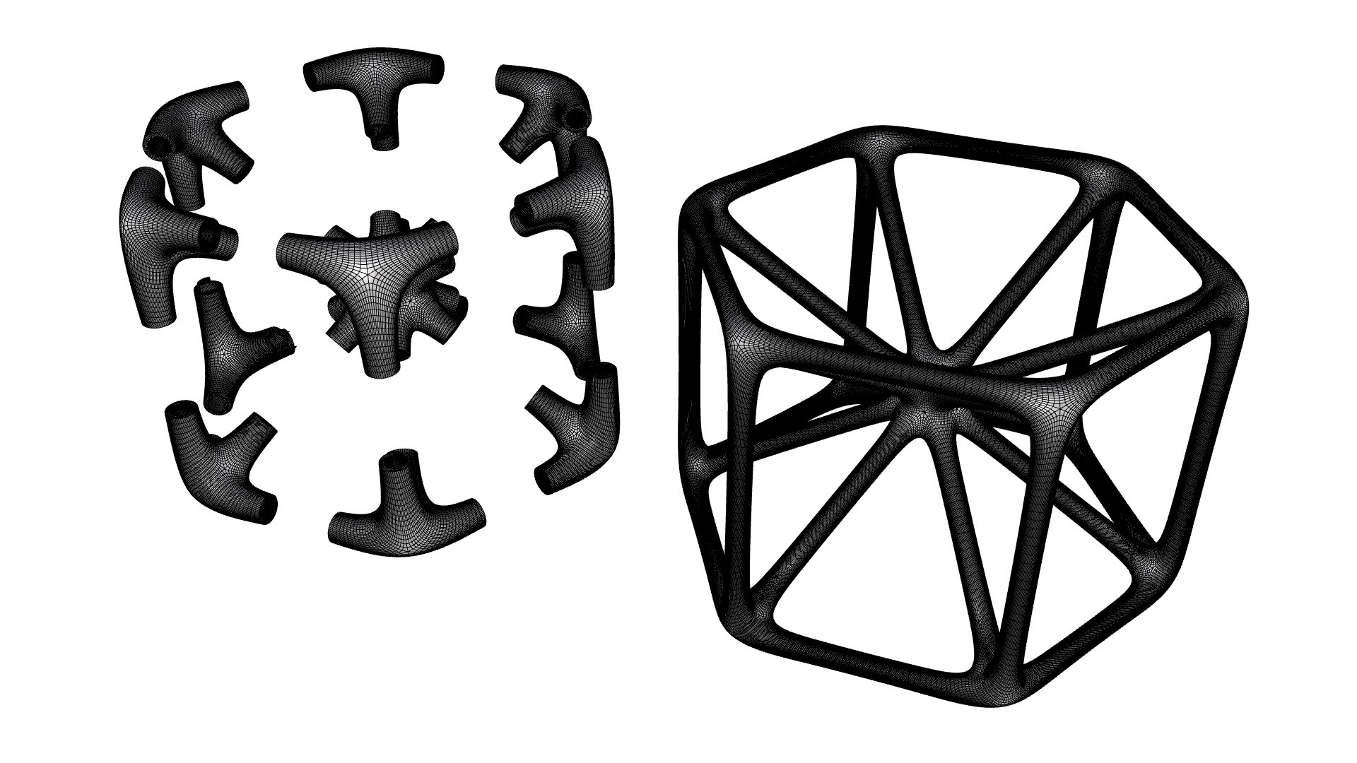 3D Math Sci-Fi Geometry 23 - TurboSquid 2197594