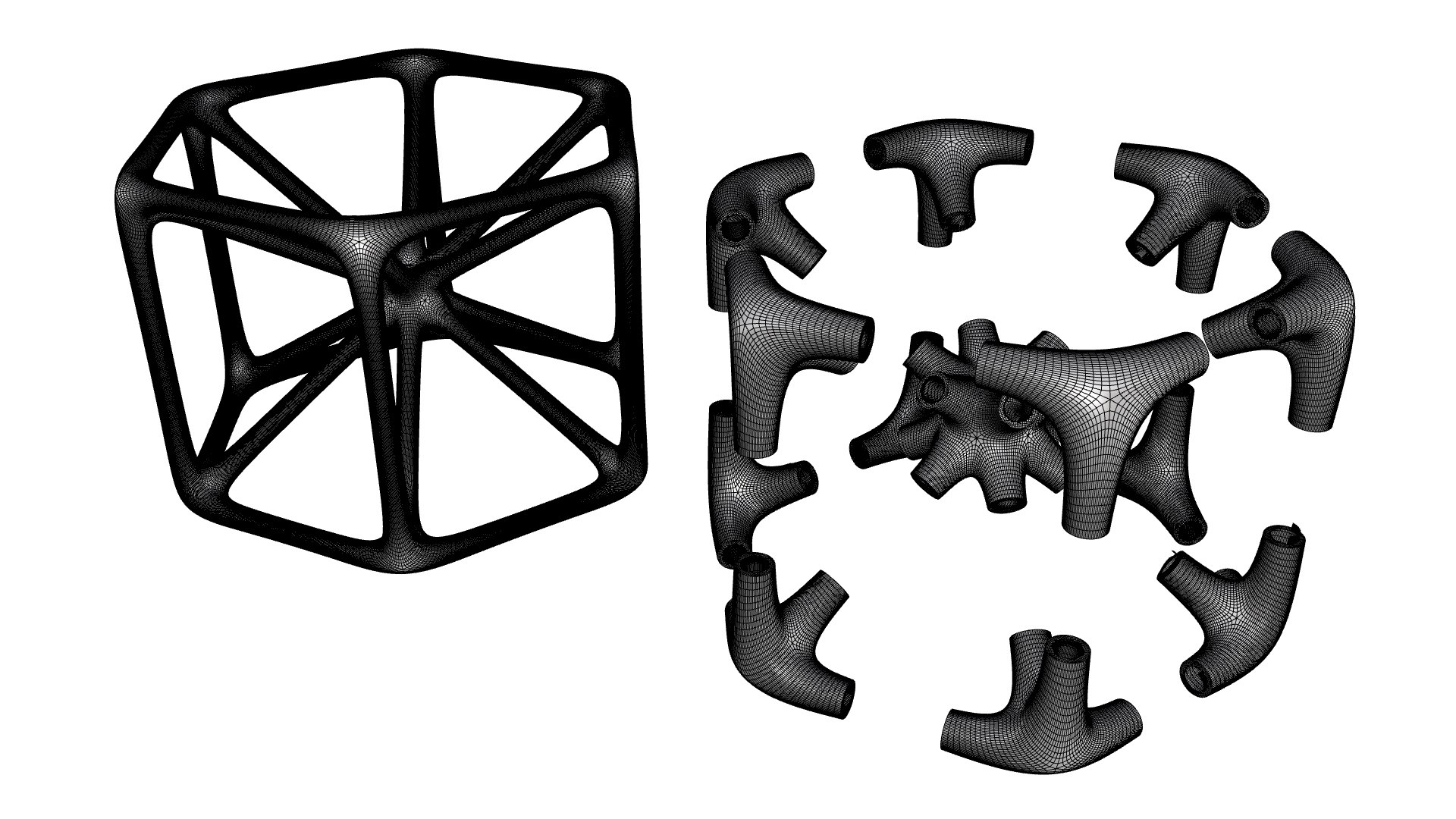 3D Math Sci-Fi Geometry 23 - TurboSquid 2197594