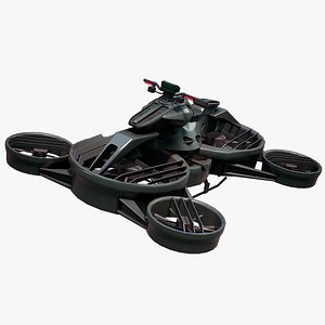 Flying Motorcycle Hoverbike X-Turismo Limited 2022 PBR