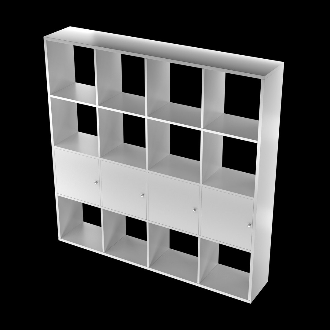 Rack Ikea Kallax 147x147 Model - TurboSquid 1606892