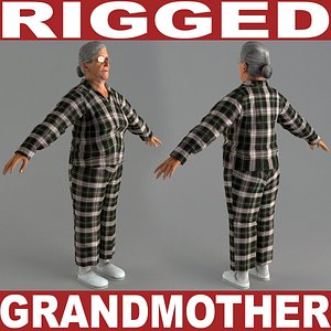 Grandmother V5 Rigged