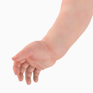 Baby Arms 3D model