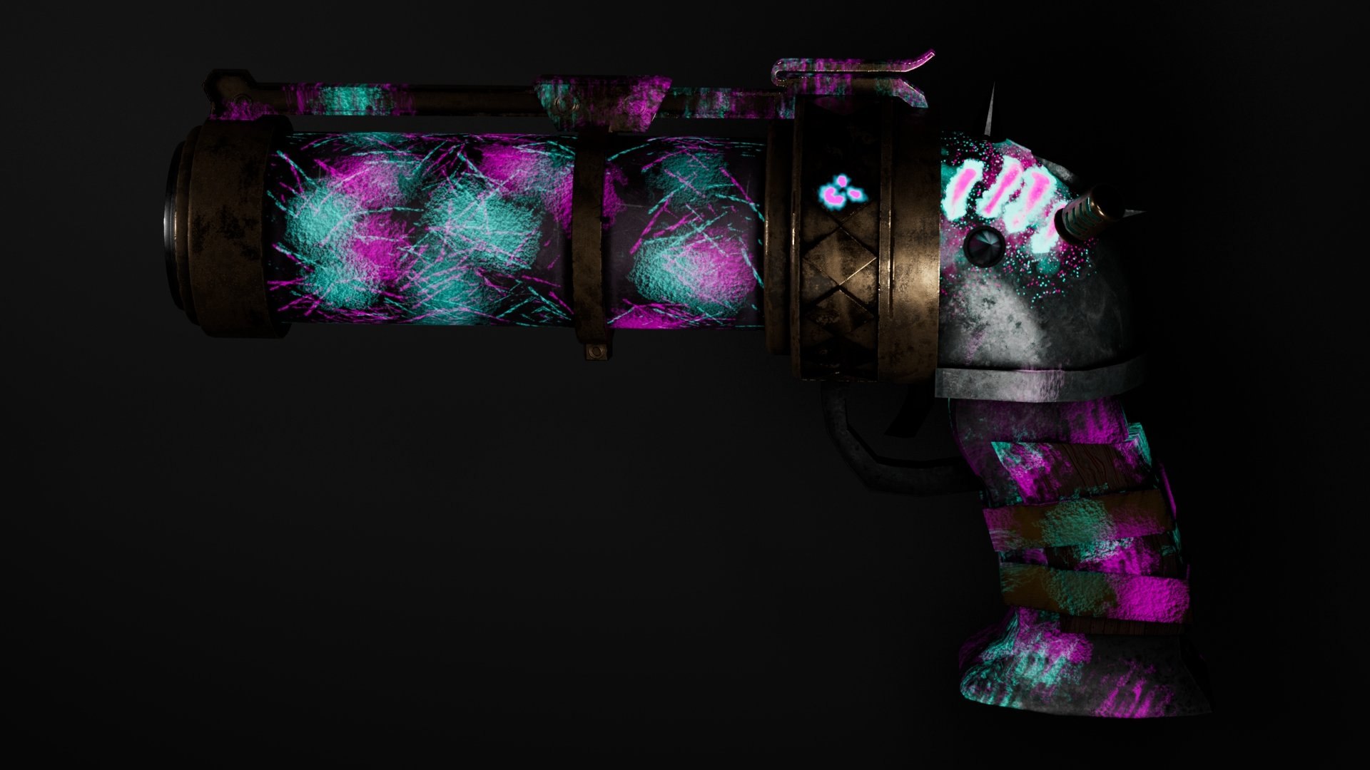 JINX GUN 3D Model - TurboSquid 2329561