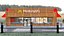 McDonalds Restaurant with interior 3d Model 3D model